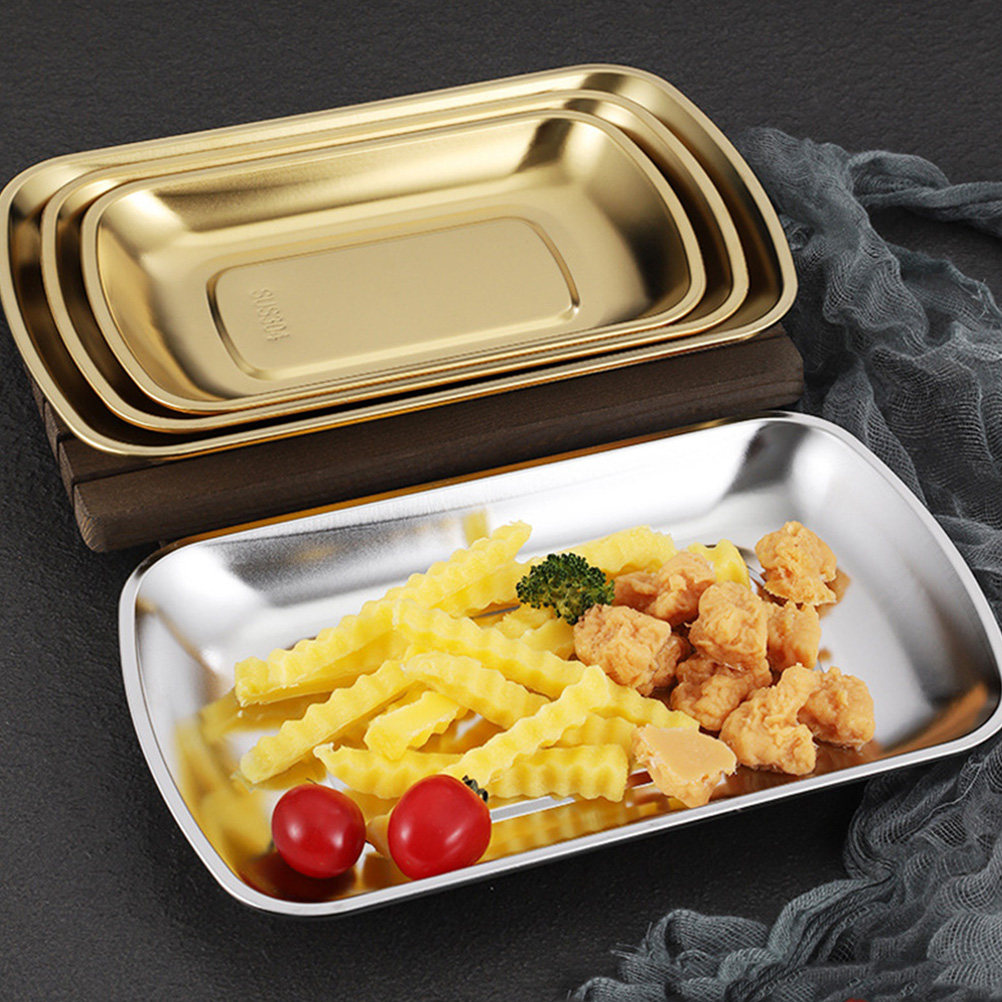 Food Snacks Restaurant - 1Pcs Premium 304 Stainless Steel Food