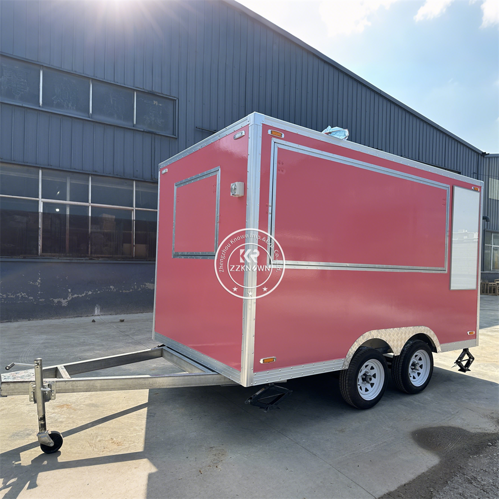 Food Snacks Business - High End Modern Mobile Coffee Trailer