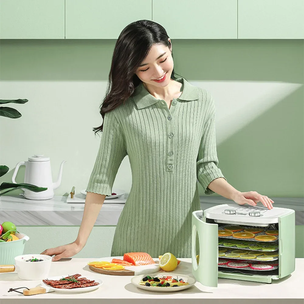 Food Processor Snacks - L1218 Household Fruit Dryer Vegetable Food