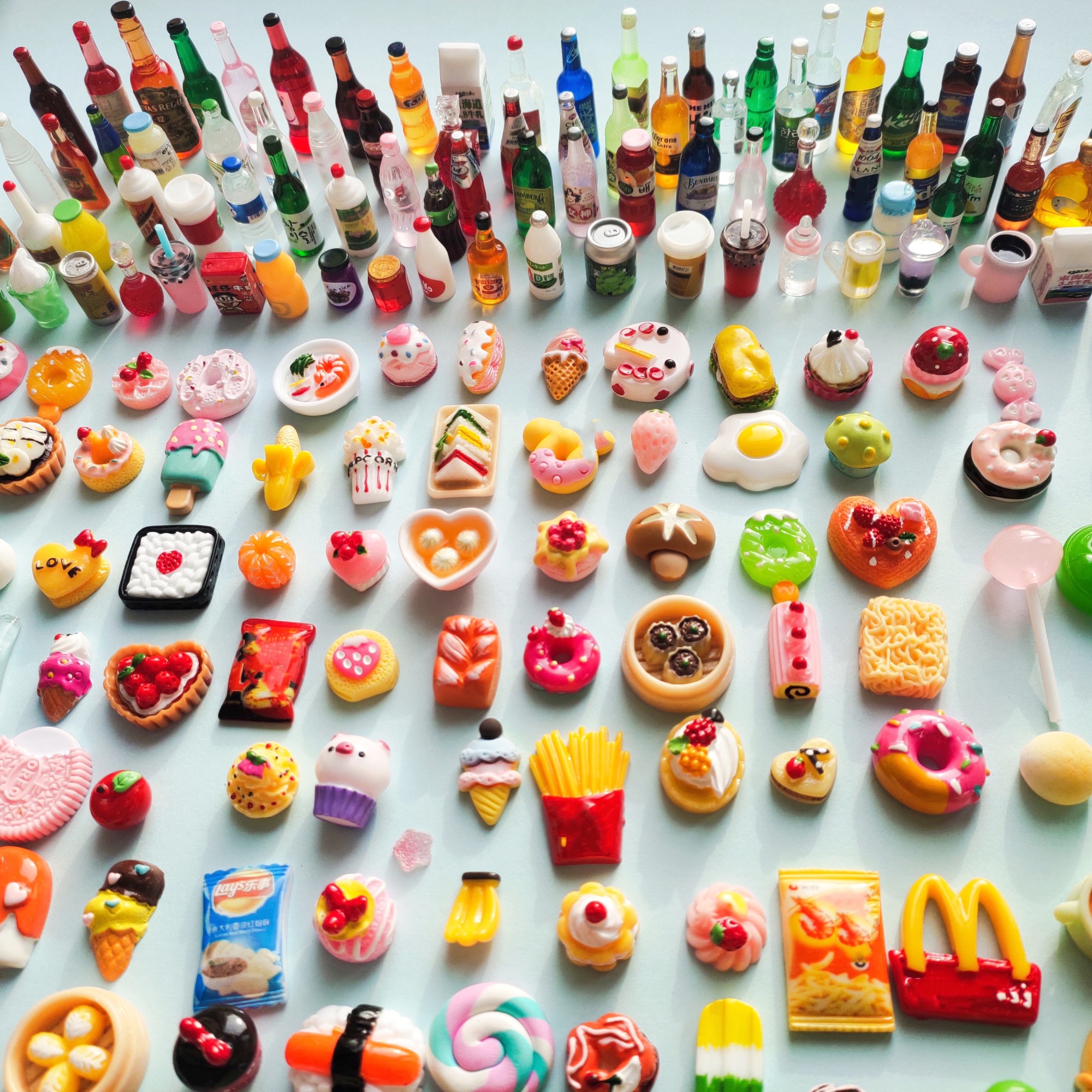 Food Snacks For Christmas - Cute Miniature Dollhouse Supermarket Food Snacks