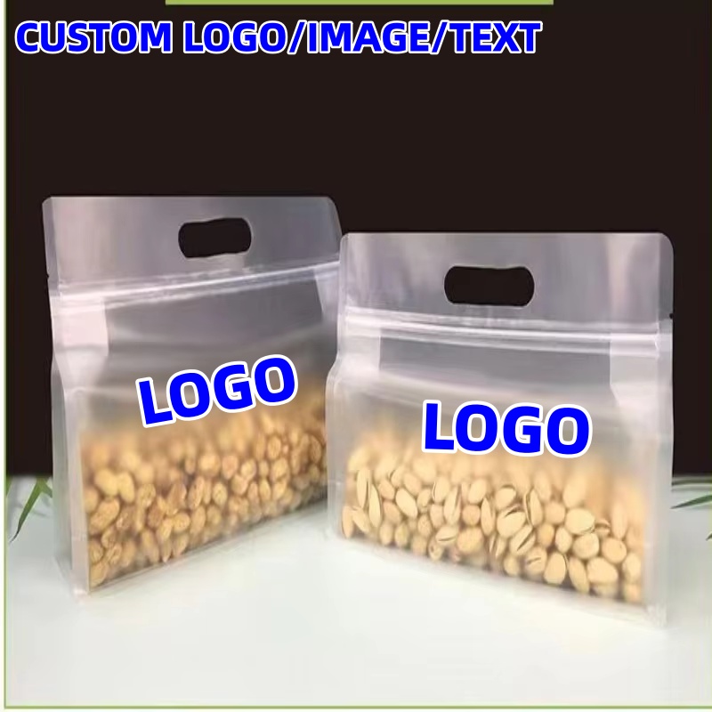 50PCS Frosted 3D Stand Up Zipl – Food Snacks For Christmas Bewertung und Preis