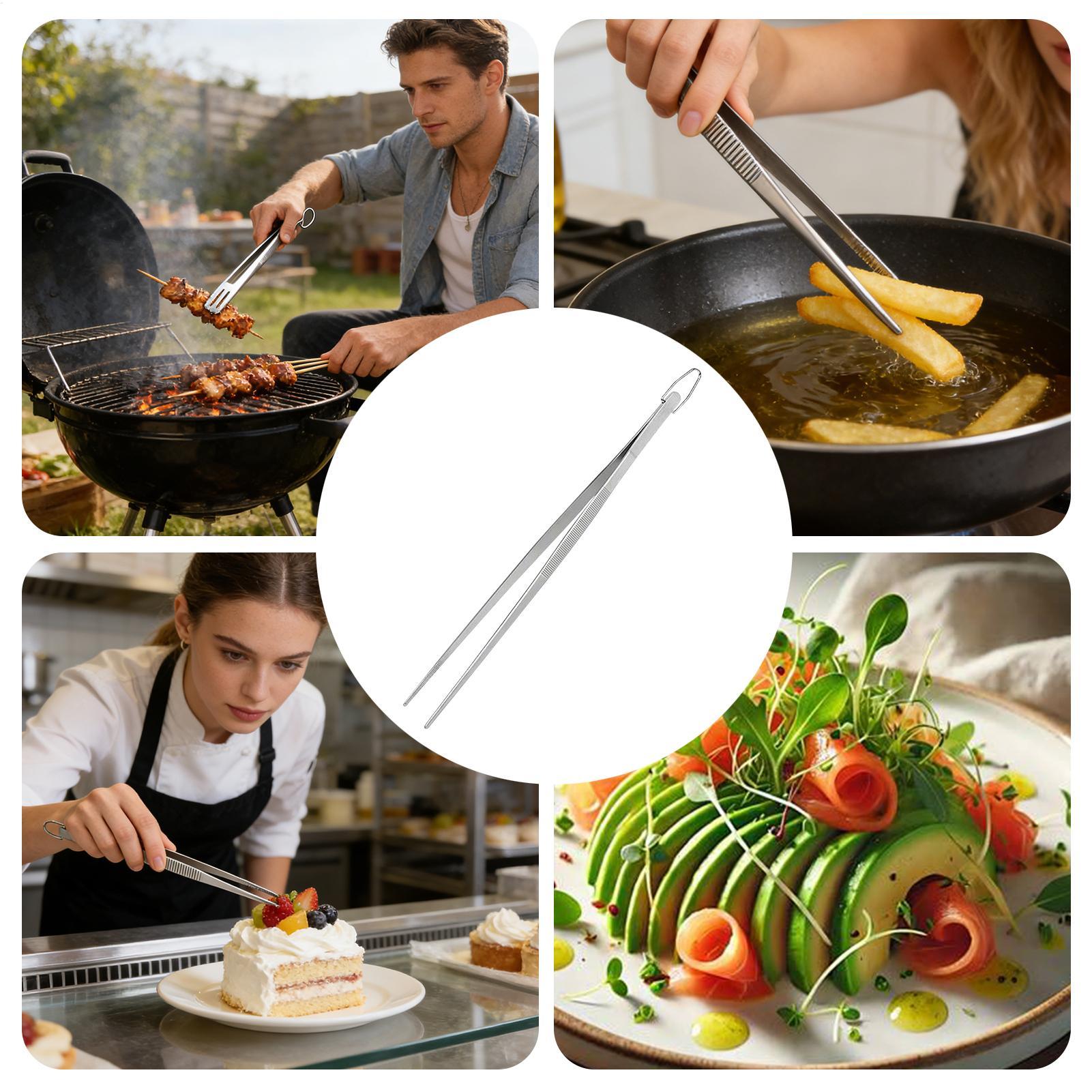 Cooking Tongs Tweezers Food To – Food Snacks Restaurant Bewertung und Preis