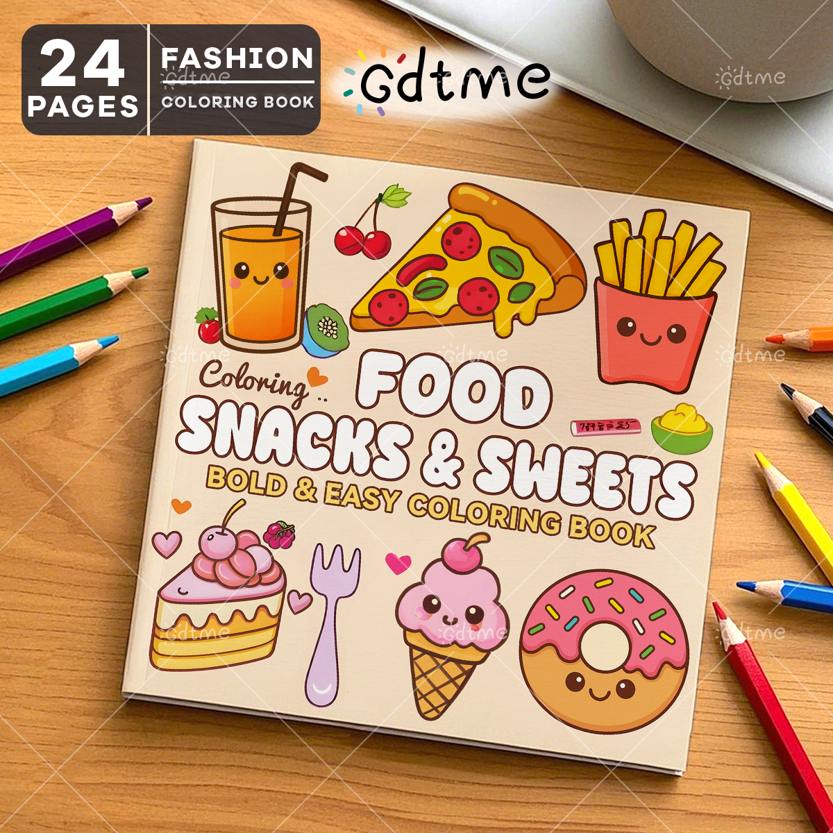 FOOD SNACKS & SWEETS Themed Co – Food Snacks Drawing Bewertung und Preis