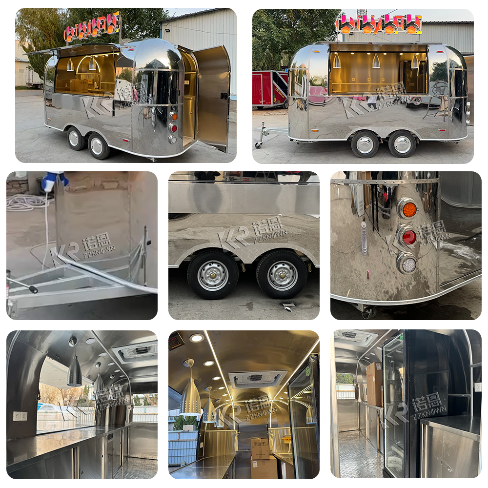 Outdoor Mobile Food Truck Stai – Food Snacks Business Bewertung und Preis