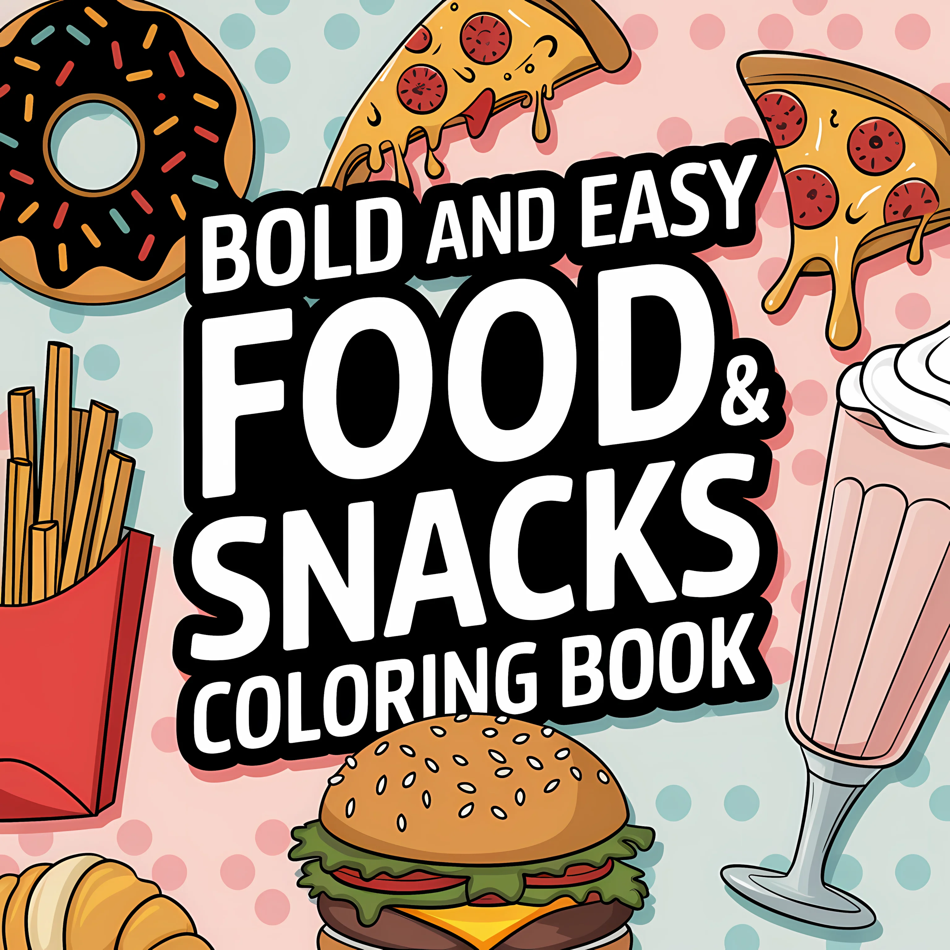 Easy Food and Snacks Coloring  – Food Snacks Drawing Bewertung und Preis