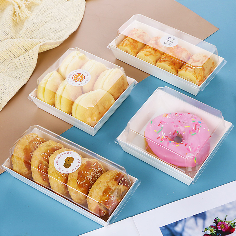 50Pcs Kraft Paper Box Bento Br – Food Snacks Business Bewertung und Preis