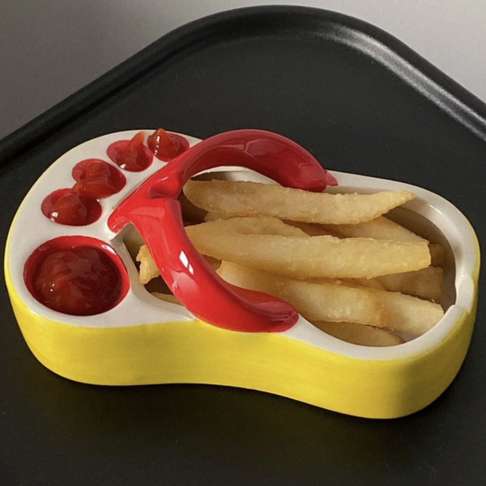 Novel French Fries Plate Creat – Food Snacks Restaurant Bewertung und Preis