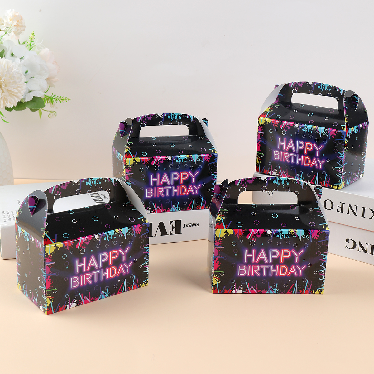 Fluorescent Candy Box Paper Ca – Food Snacks Candy Bewertung und Preis
