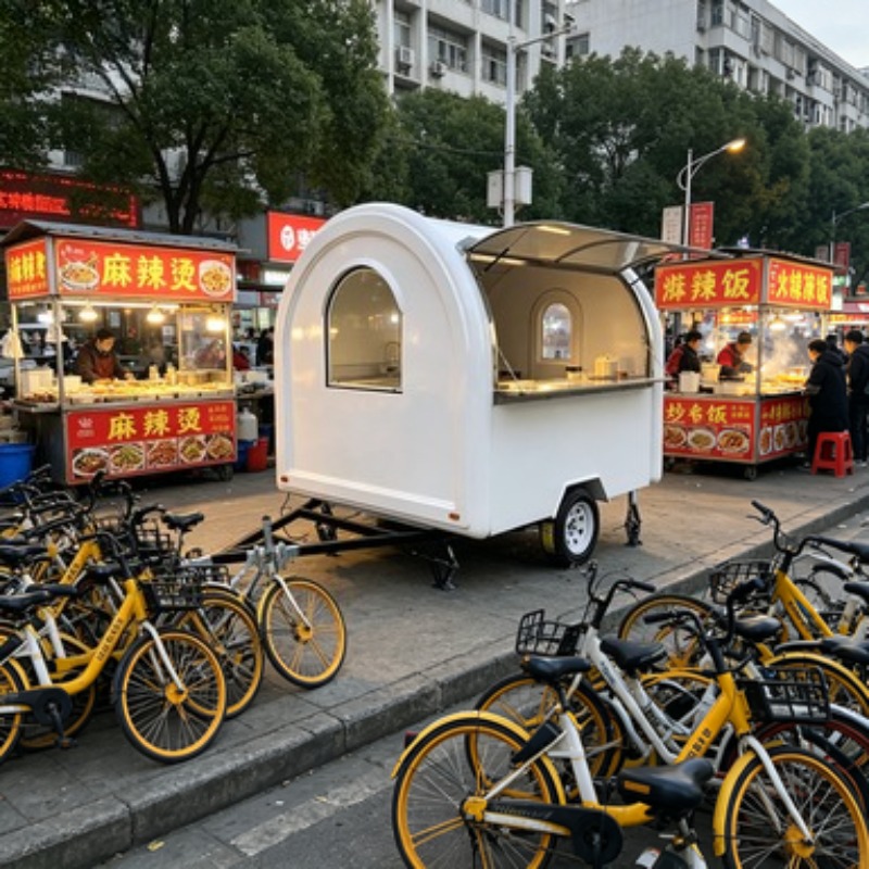 Portable Food Cart Trailer Cof – Food Snacks That Start With A Bewertung und Preis