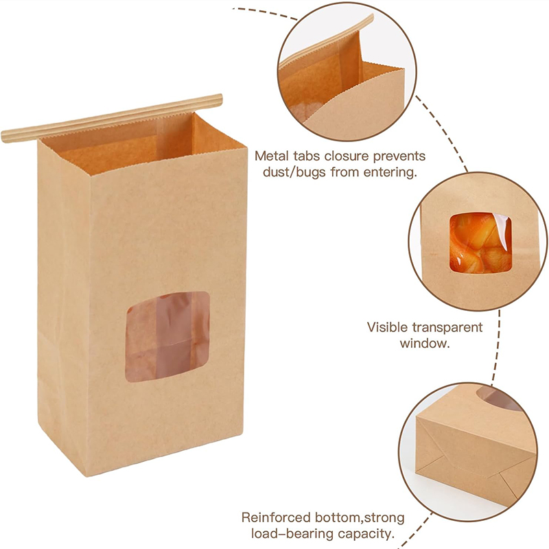 10Pcs Bakery Bags, Window Seal – Food Snacks For Christmas Bewertung und Preis