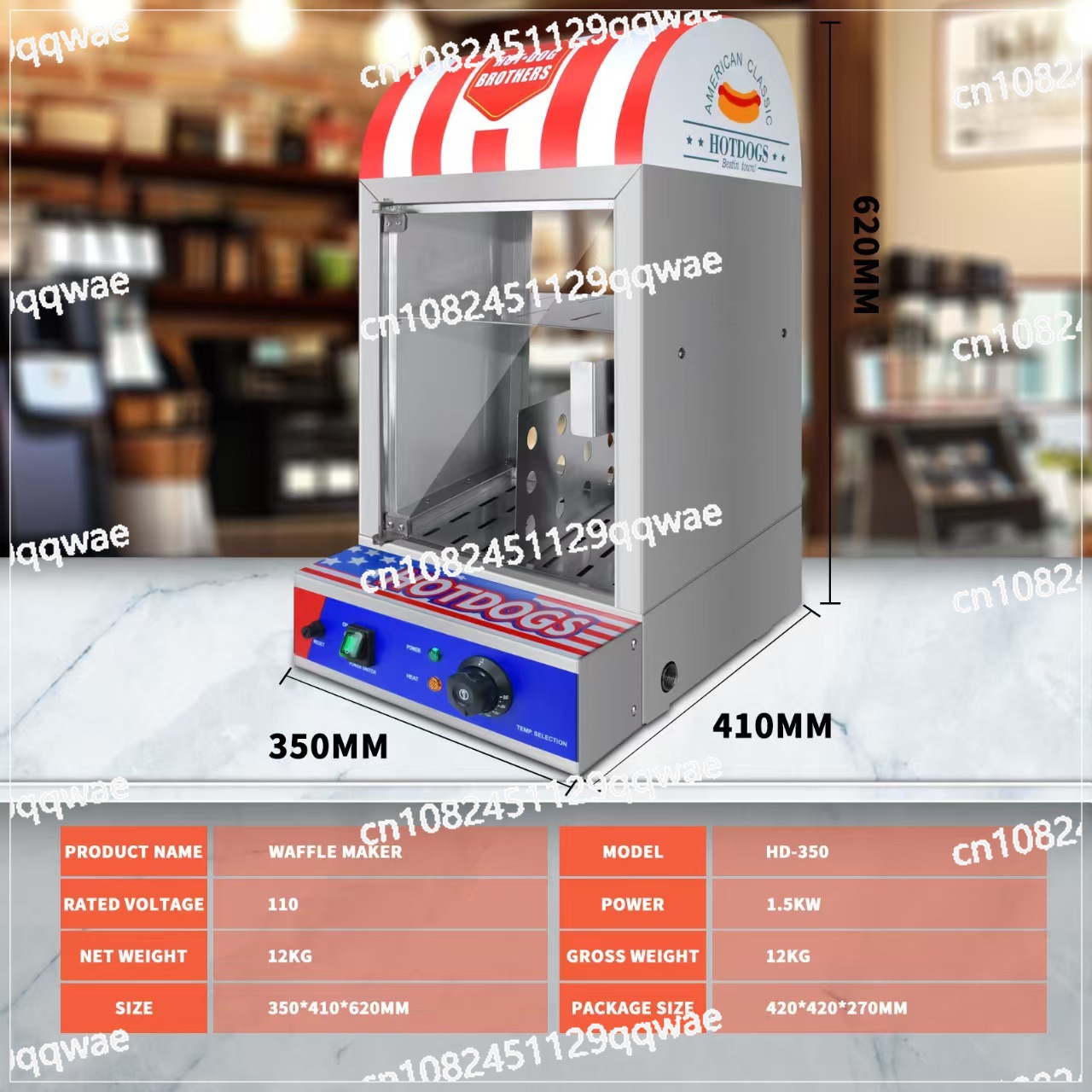 Commercial Automatic Hot Dog B – Food Processor Snacks Bewertung und Preis