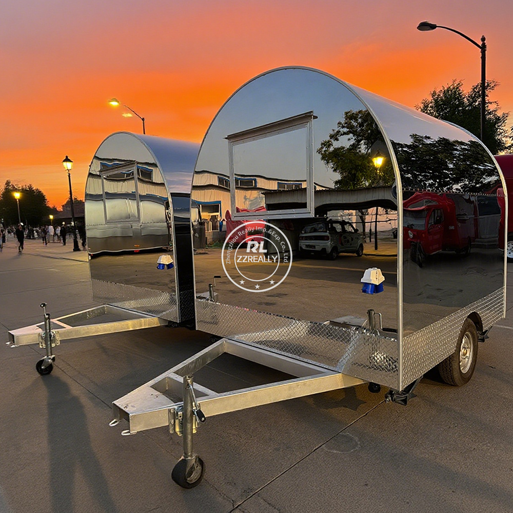 Stainless steel Mobile Food Ca – Food Snacks Business Bewertung und Preis