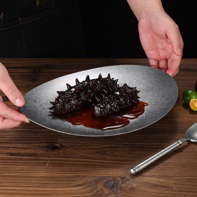 Irregular Stainless Steel Meal – Food Snacks Restaurant Bewertung und Preis