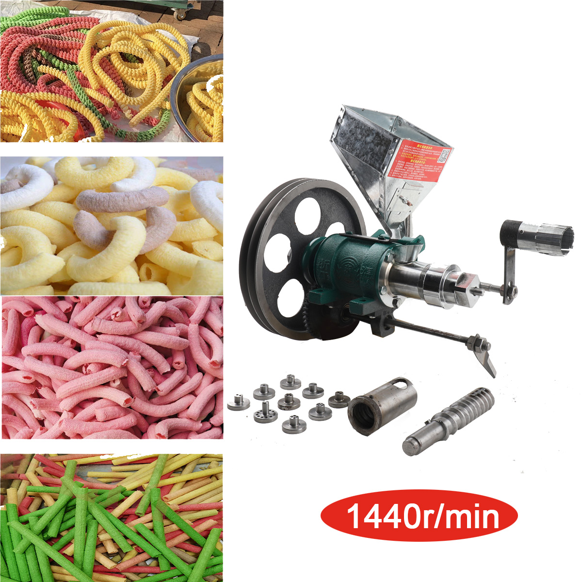 25Kg/h Snack Extruder Corn Ric – Food Processor Snacks Bewertung und Preis