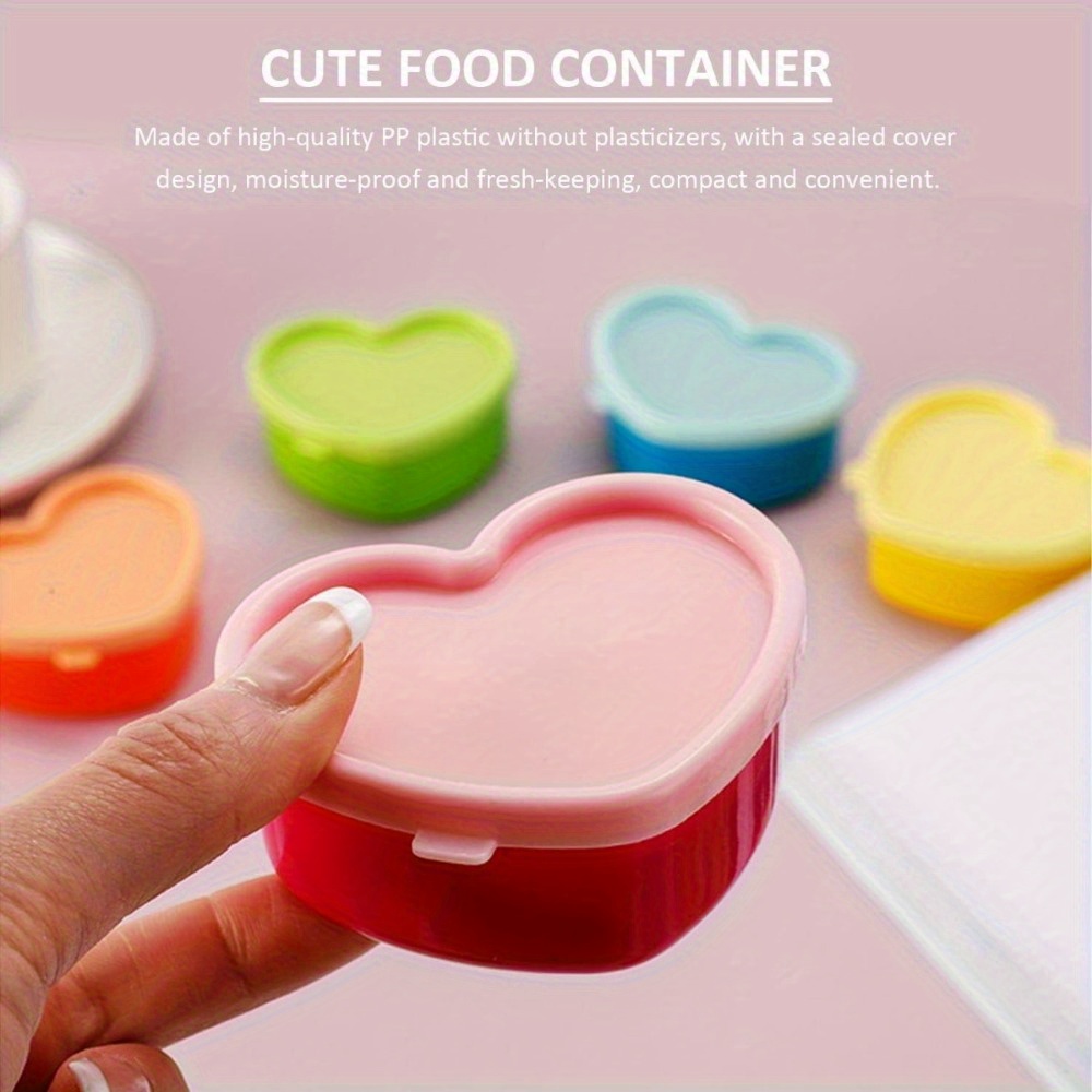 5PCS Mini Lunch Box Condiment  – Food Snacks Packaging Bewertung und Preis
