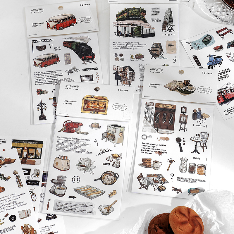 Aesthetic Snack Food Stickers  – Junk Food Snacks Bewertung und Preis