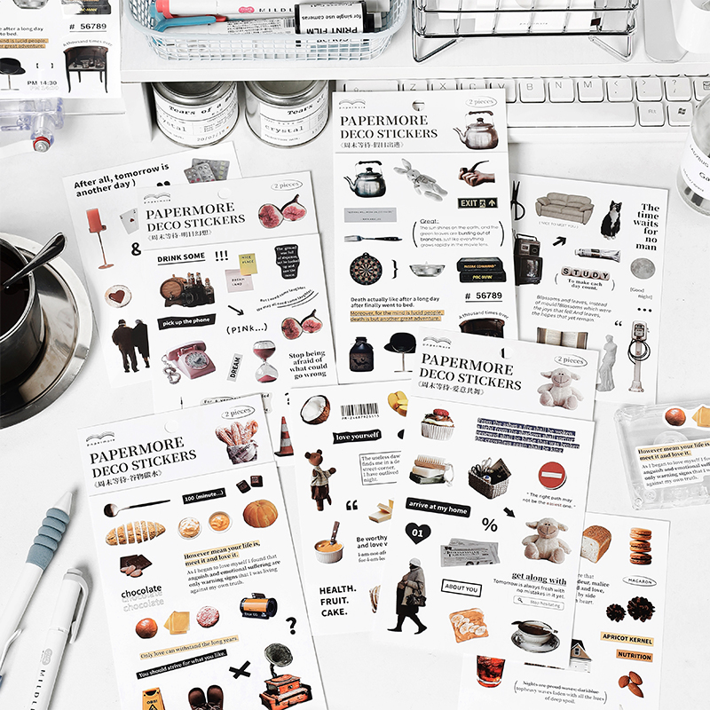 Aesthetic Snack Food Stickers  – Junk Food Snacks Bewertung und Preis