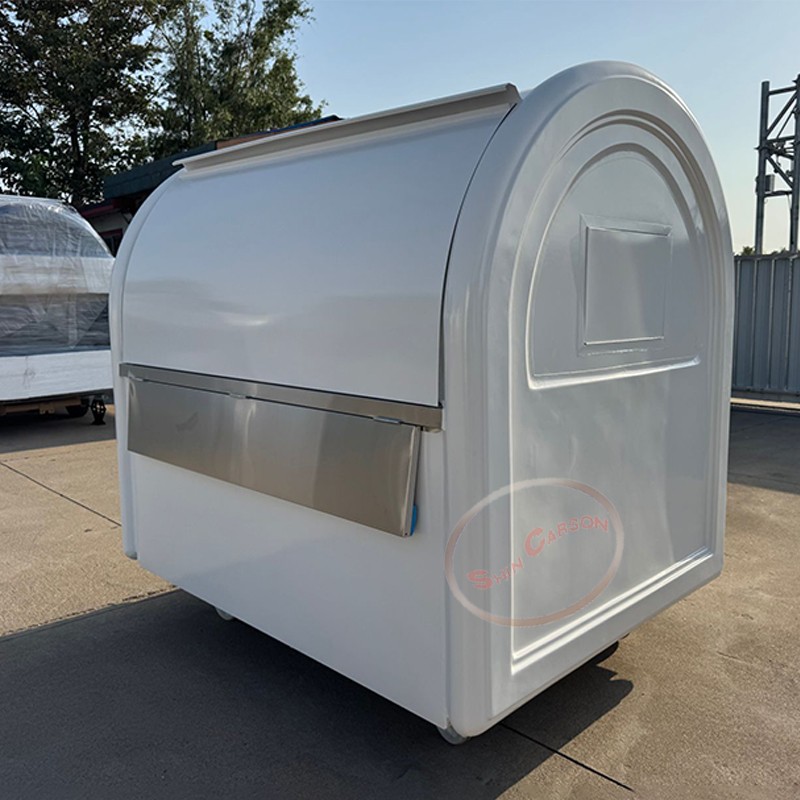 Outdoor Food Trailer round Mob – Food Snacks Business Bewertung und Preis