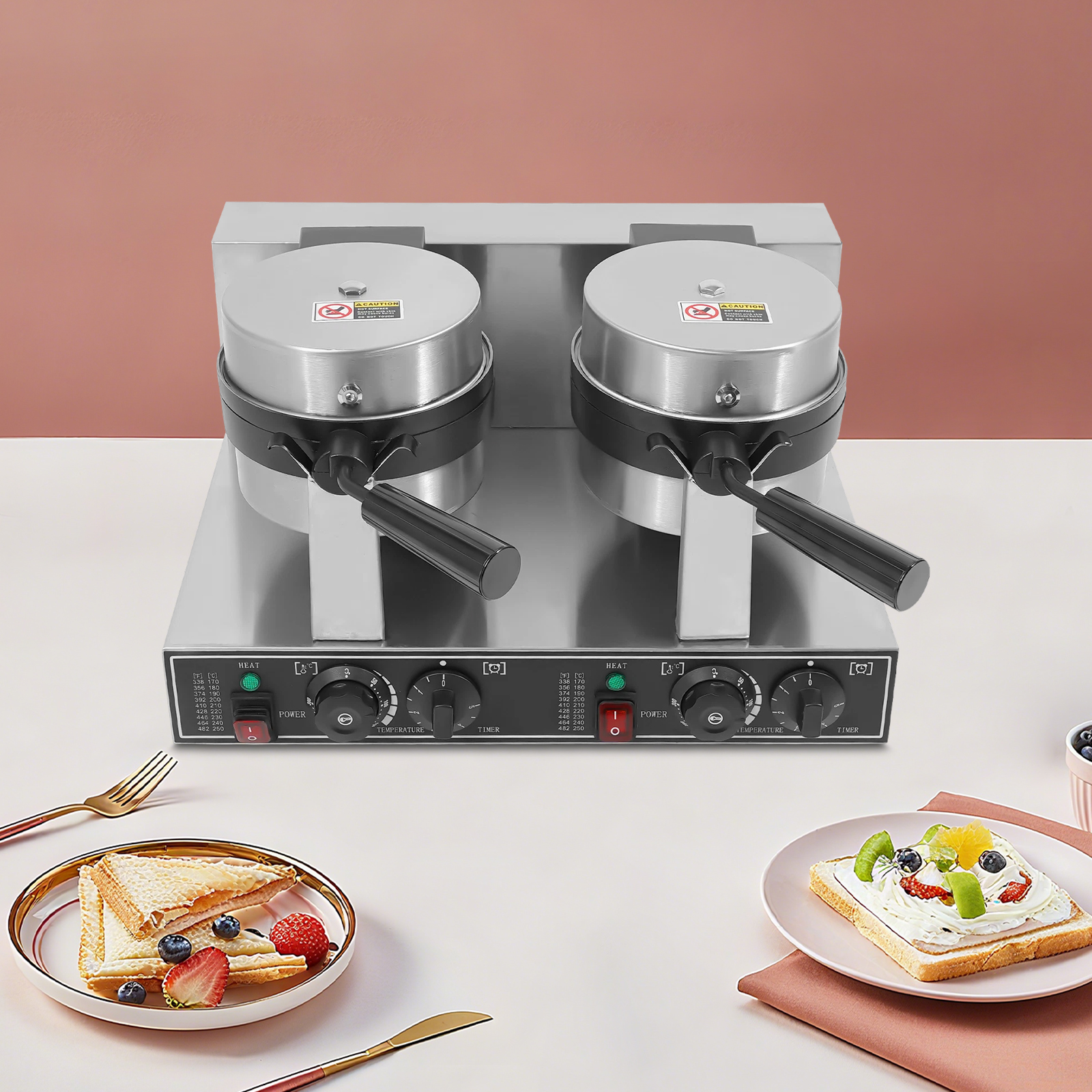 201 Stainless Steel Waffle Iro – Food Snacks At Home Bewertung und Preis