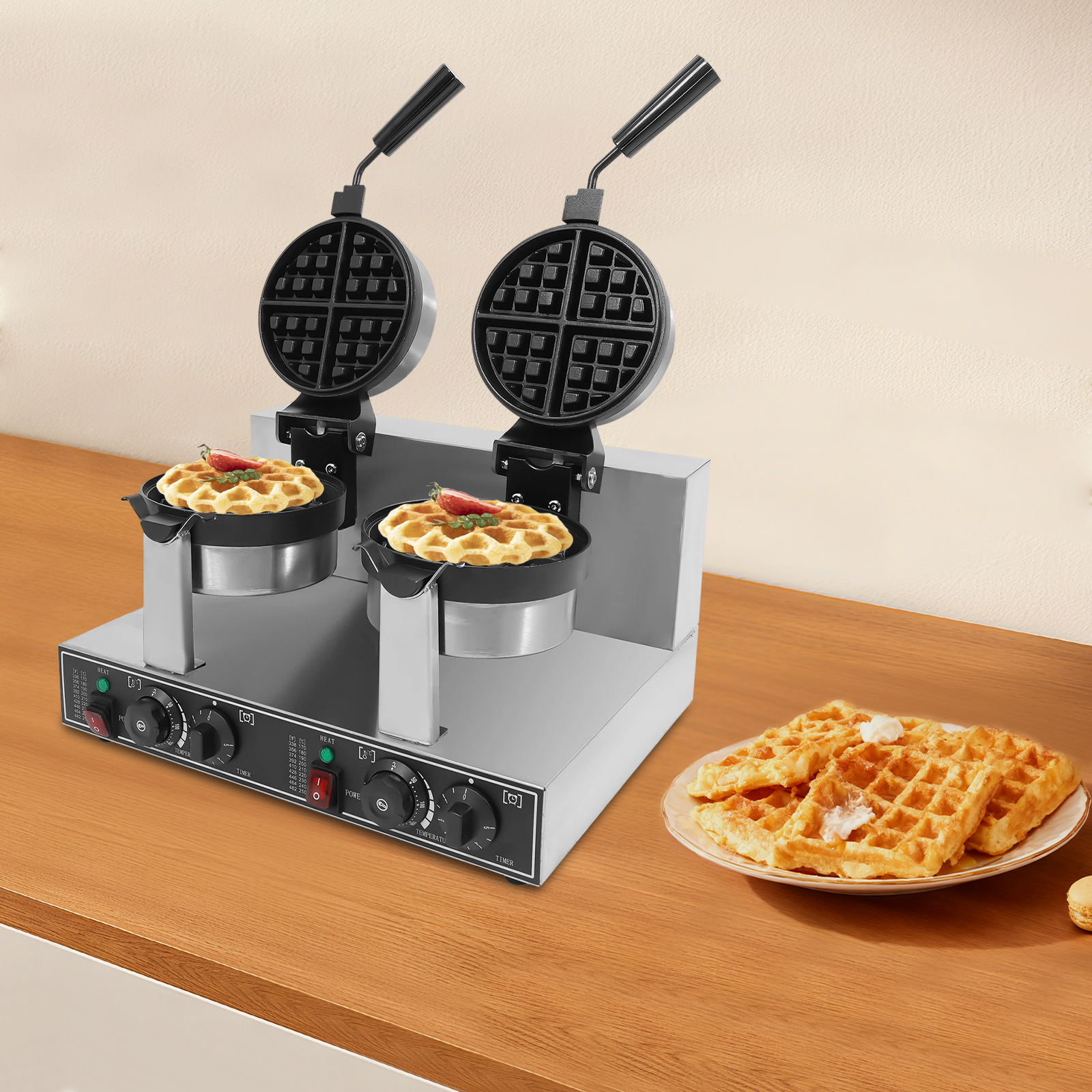 201 Stainless Steel Waffle Iro – Food Snacks At Home Bewertung und Preis