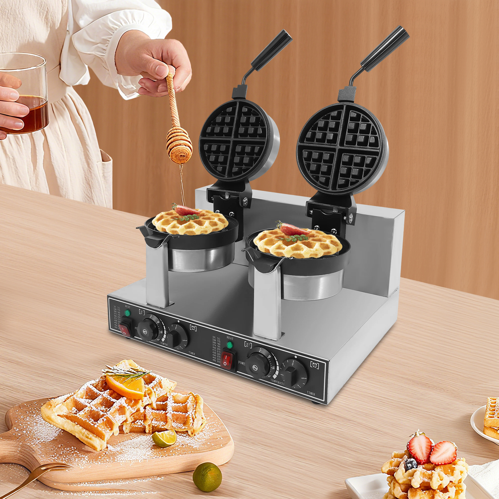 201 Stainless Steel Waffle Iro – Food Snacks At Home Bewertung und Preis