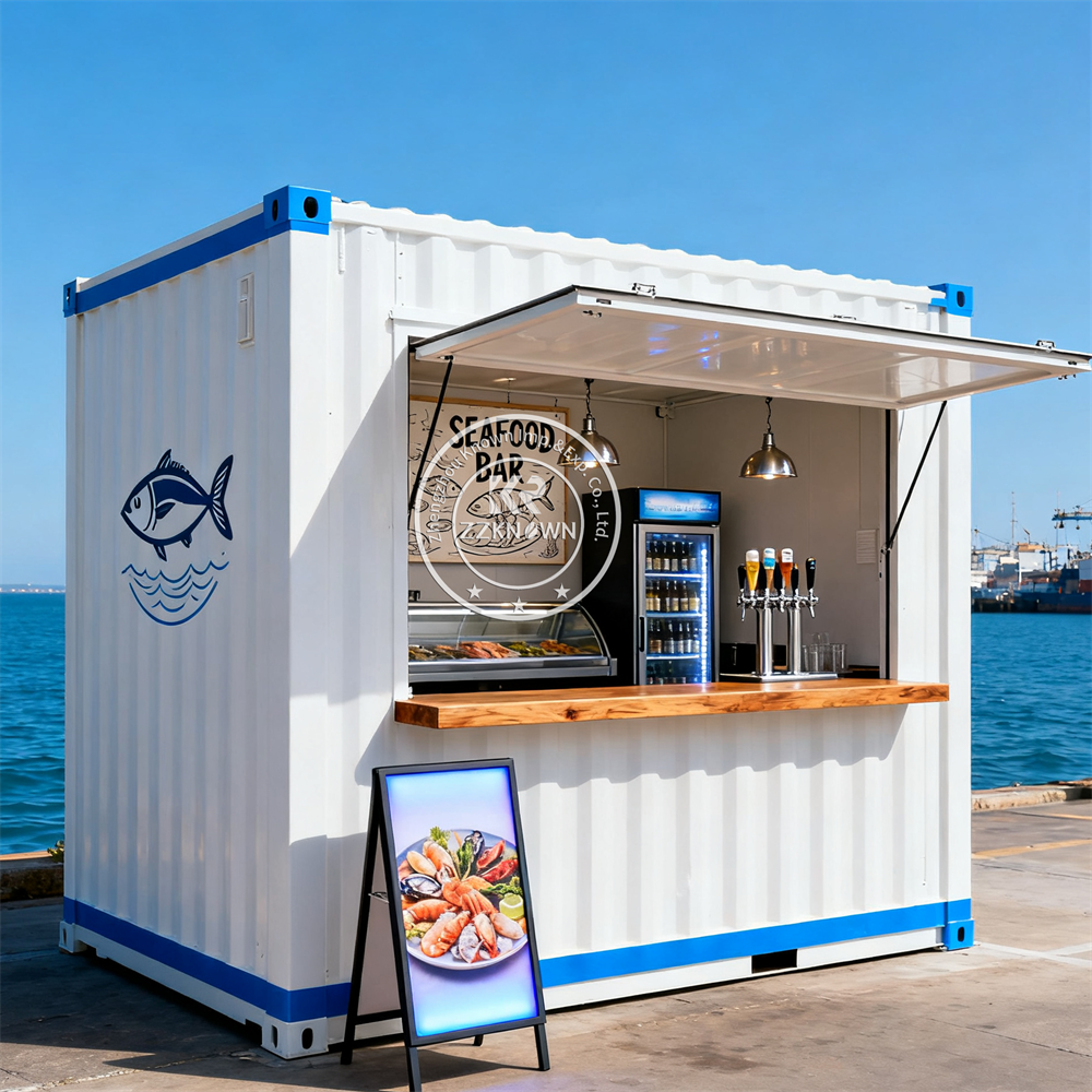 Prefabricated Street Bubble Te – Food Snacks Restaurant Bewertung und Preis
