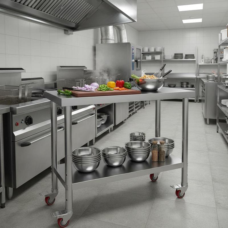 Work table 762 x 457.2 x 863.6 – Foods X Bewertung und Preis