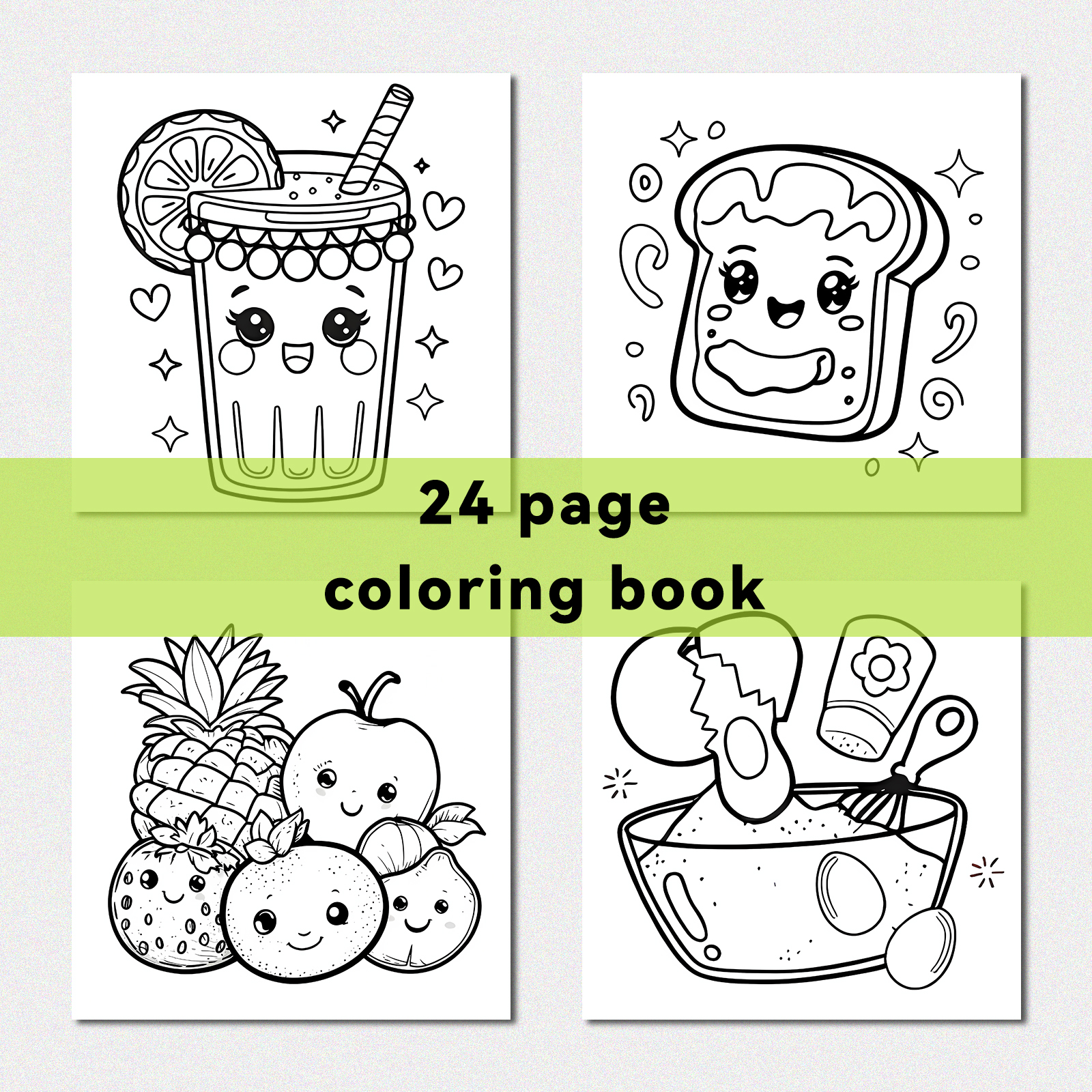 FOOD AND SNACK Coloring Book F – Food Snacks Drawing Bewertung und Preis