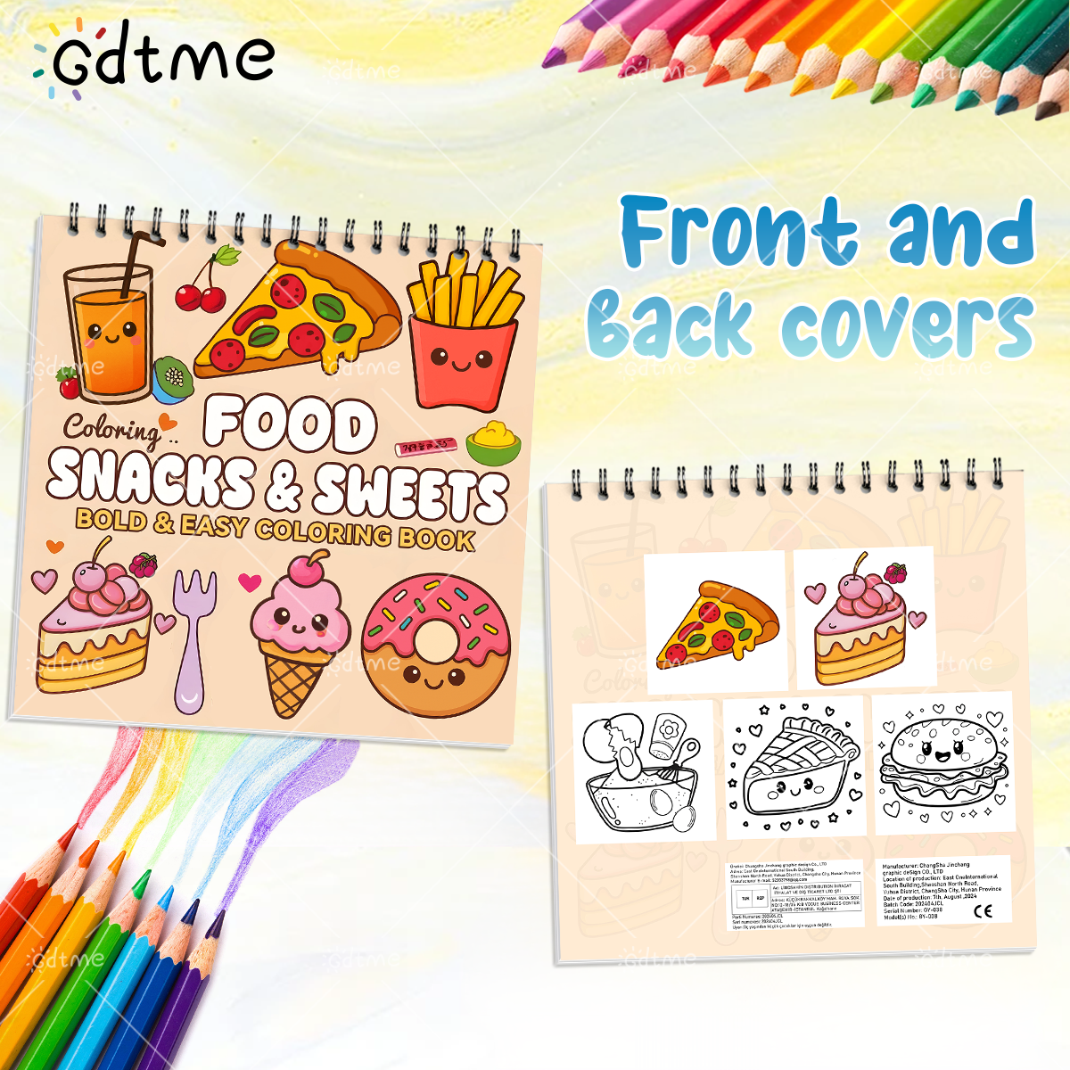 FOOD SNACKS & SWEETS Themed Co – Food Snacks Drawing Bewertung und Preis