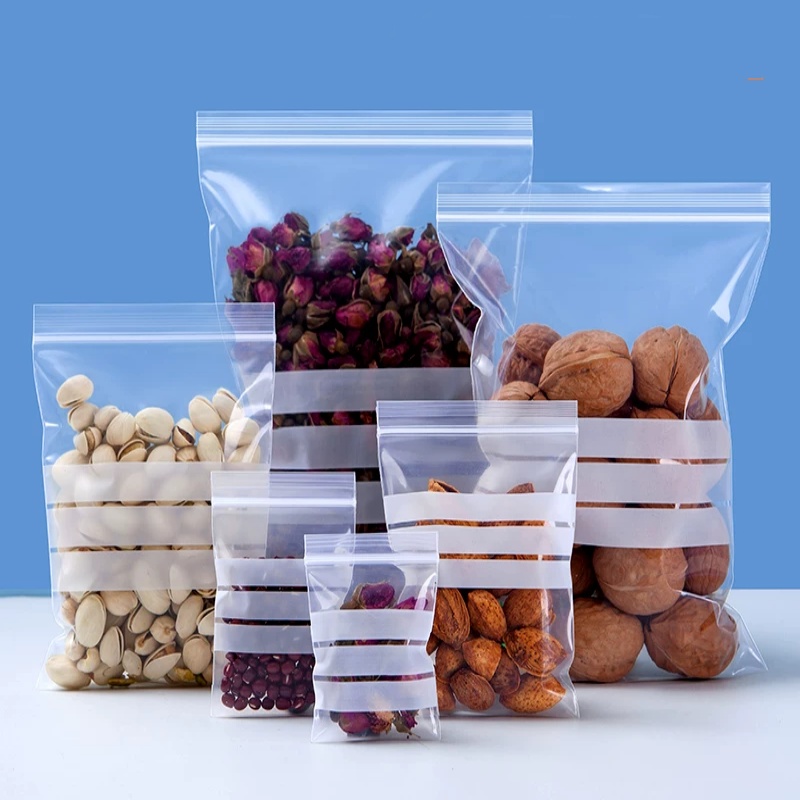 200PCS PE Clear Plastic Writin – Food Snacks For Christmas Bewertung und Preis