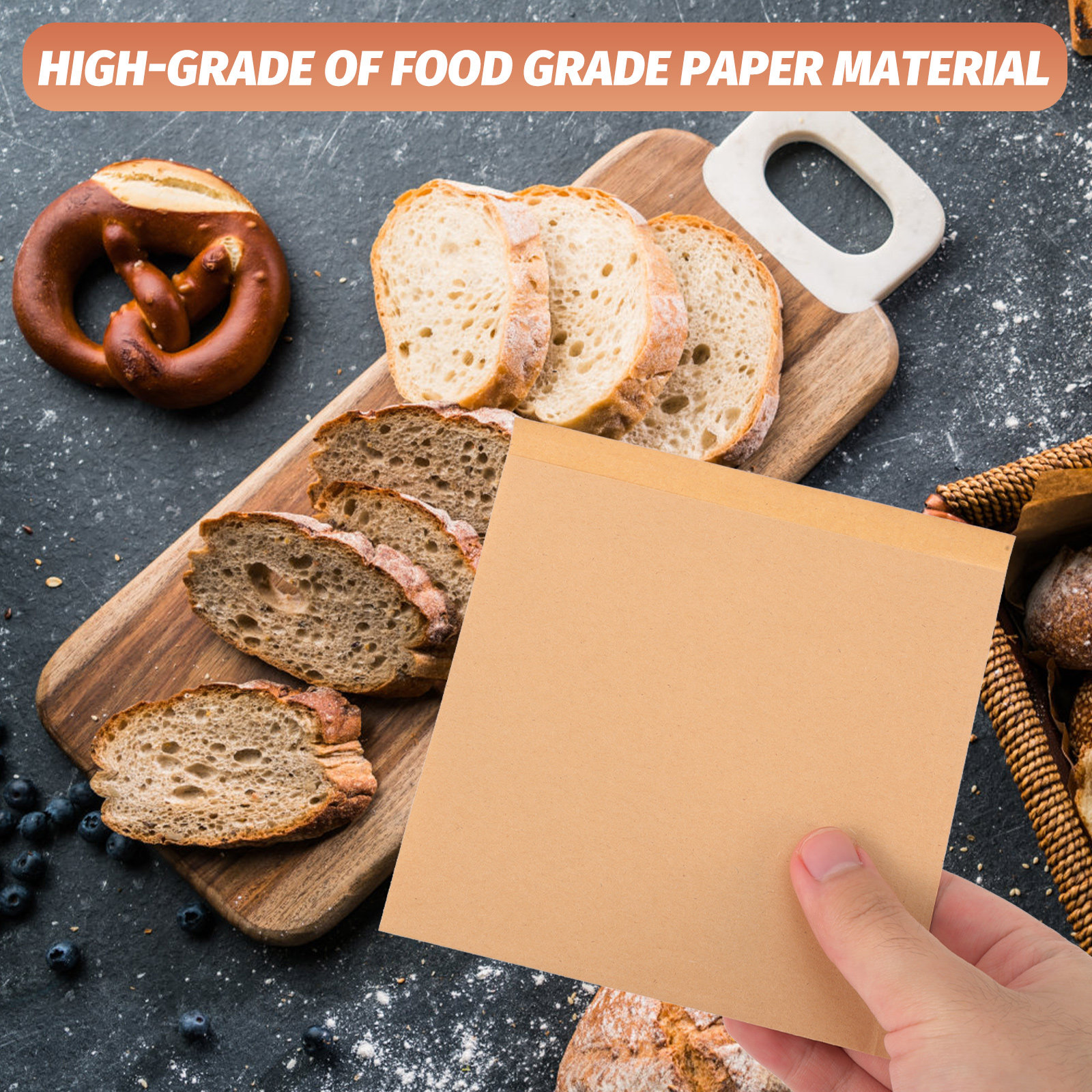 200Pcs Premium Food Safe Kraft – Food Snacks Candy Bewertung und Preis