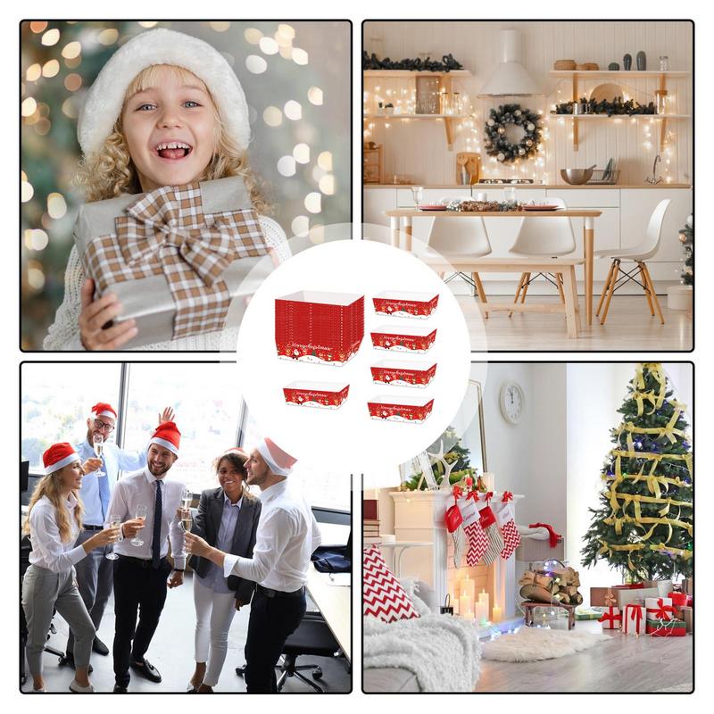 Christmas Paper Food Tray Chri – Food Snacks For Christmas Bewertung und Preis