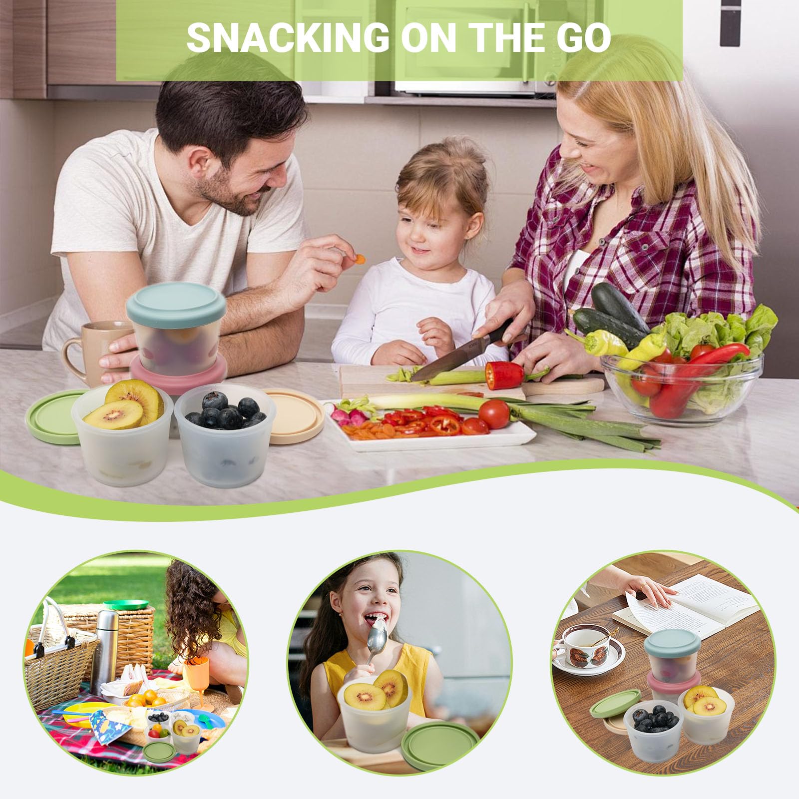 Food Grade Silicone Baby Food  – Food Snacks Packaging Bewertung und Preis