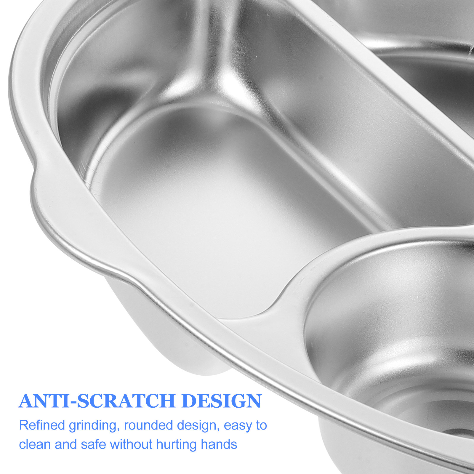 Divided 304 Stainless Steel Fo – Food Snacks Restaurant Bewertung und Preis