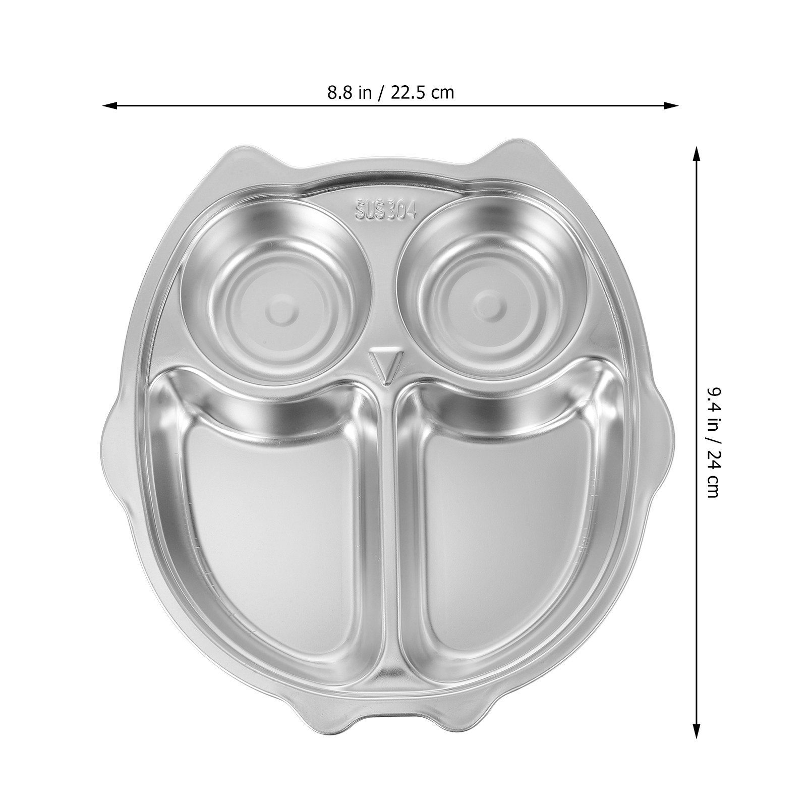 Divided 304 Stainless Steel Fo – Food Snacks Restaurant Bewertung und Preis