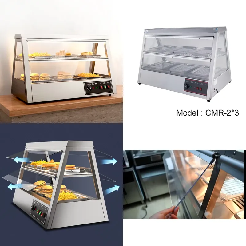 Stainless Steel Countertop Chi – Snacks Food Warmer Bewertung und Preis
