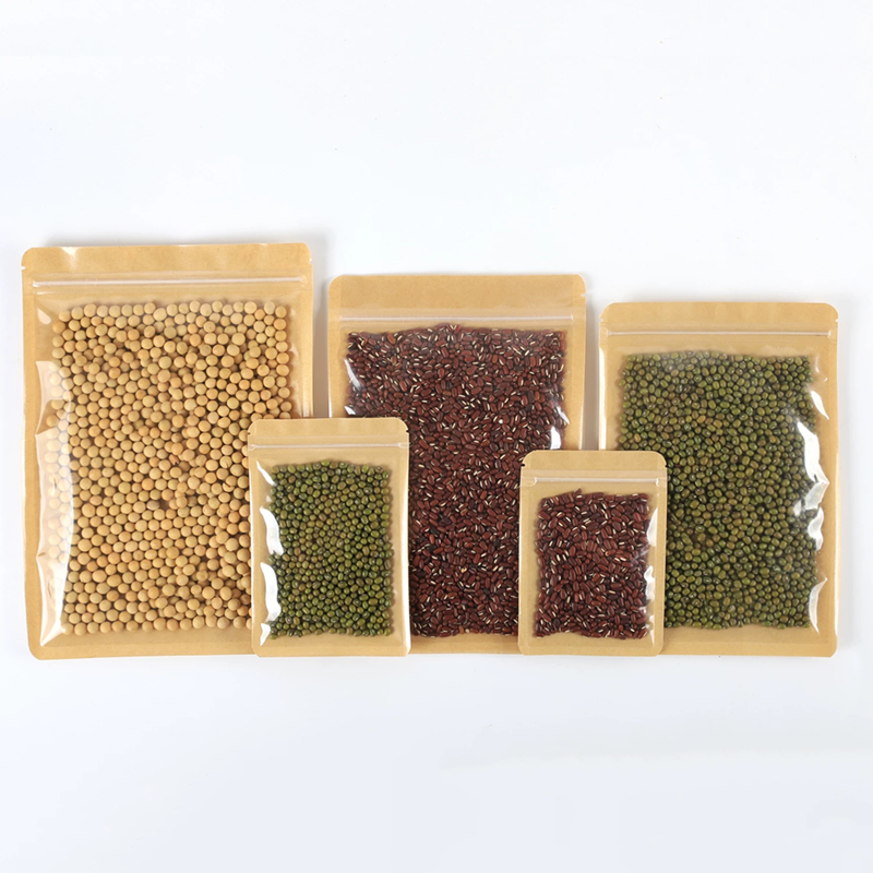 100pcs Eco-friendly Kraft Pape – Food Good Snacks Bewertung und Preis