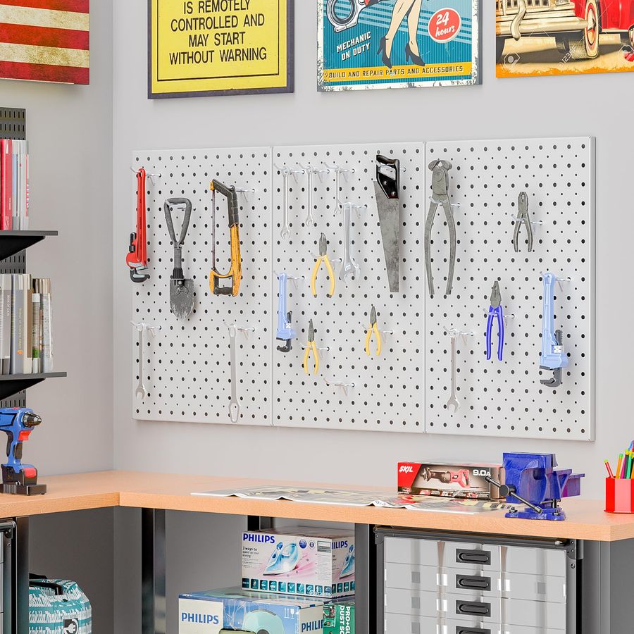 Metal Pegboard Panels, 16 x 12 – Foods X Bewertung und Preis