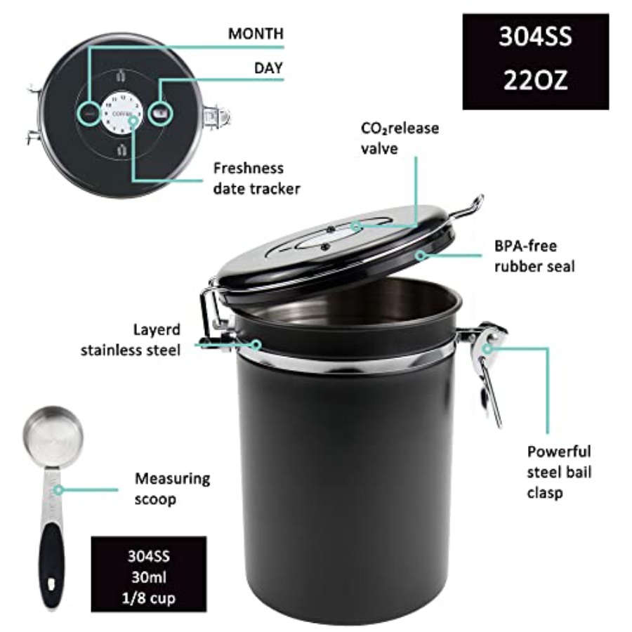 x 2pack 22oz Airtight Stainles – Foods X Bewertung und Preis