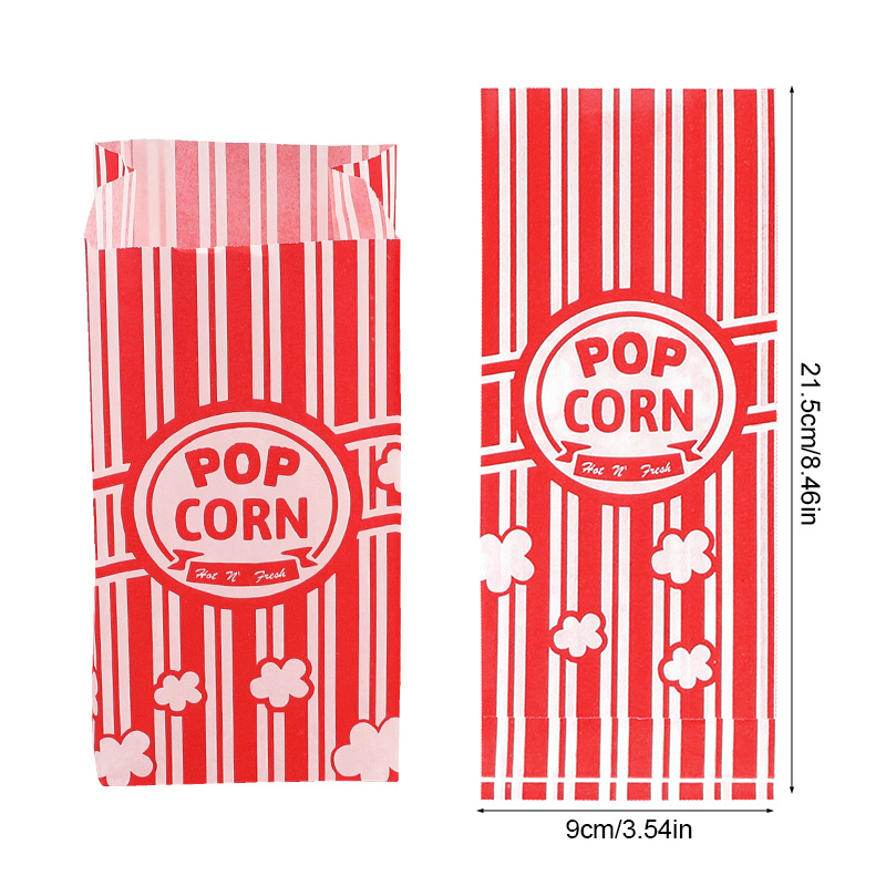 50Pcs Popcorn Packaging Bags S – Food Snacks For Christmas Bewertung und Preis