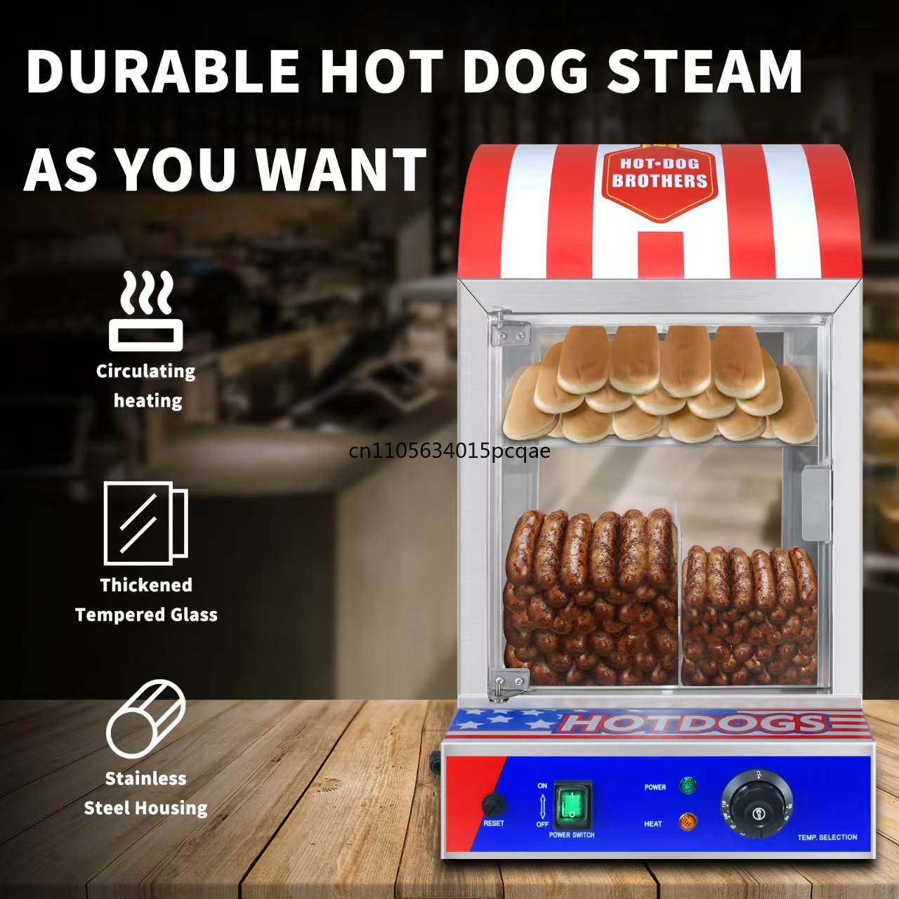 Commercial Automatic Hot Dog B – Food Processor Snacks Bewertung und Preis