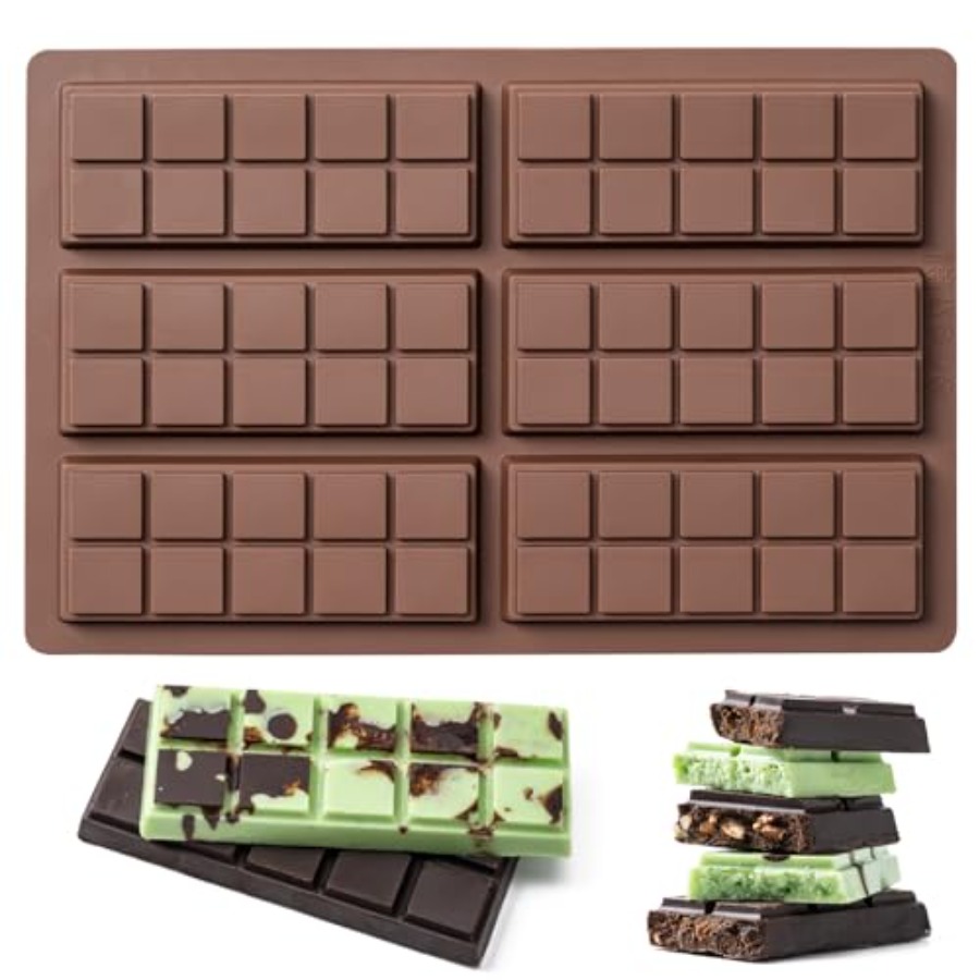 Chocolate Bar Mold Non-Stick C – Food Snacks Candy Bewertung und Preis
