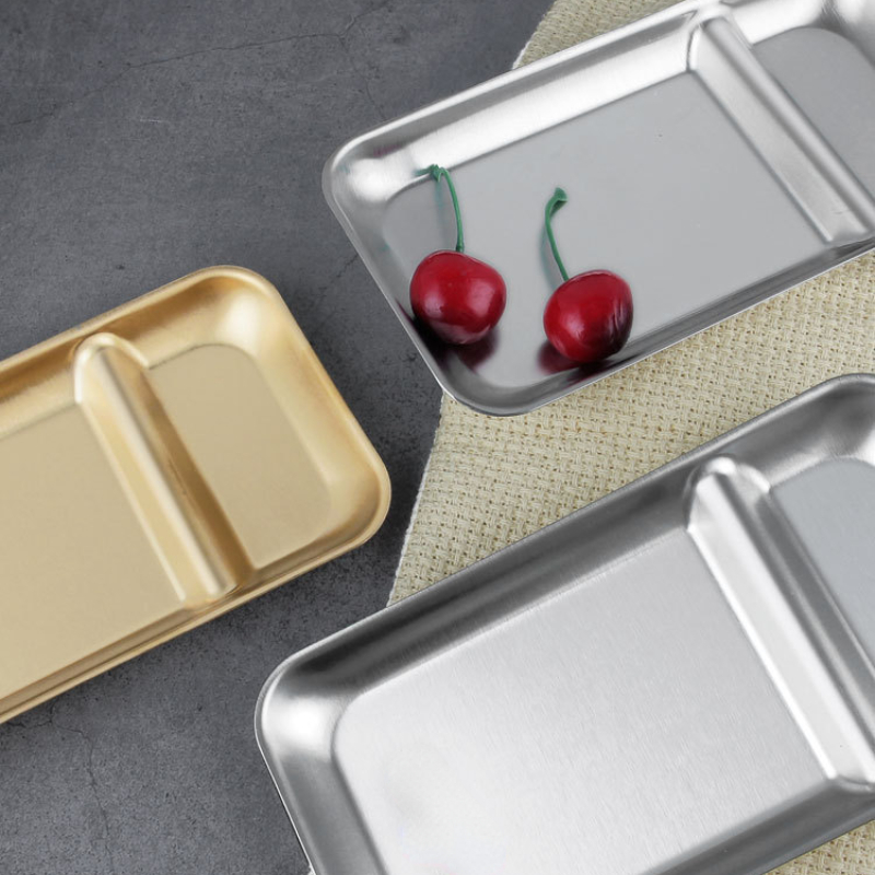 Stainless Steel Food Tray Frui – Food Snacks Restaurant Bewertung und Preis