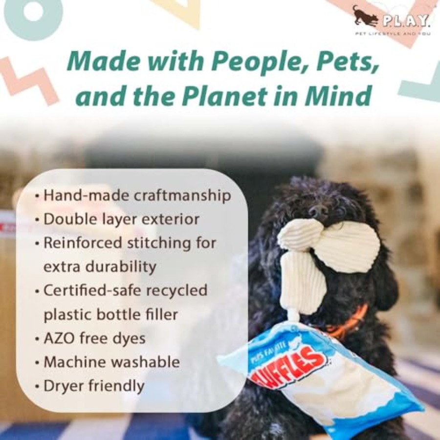 Cute Plush Dog Toys - Snack At – Junk Food Snacks Bewertung und Preis