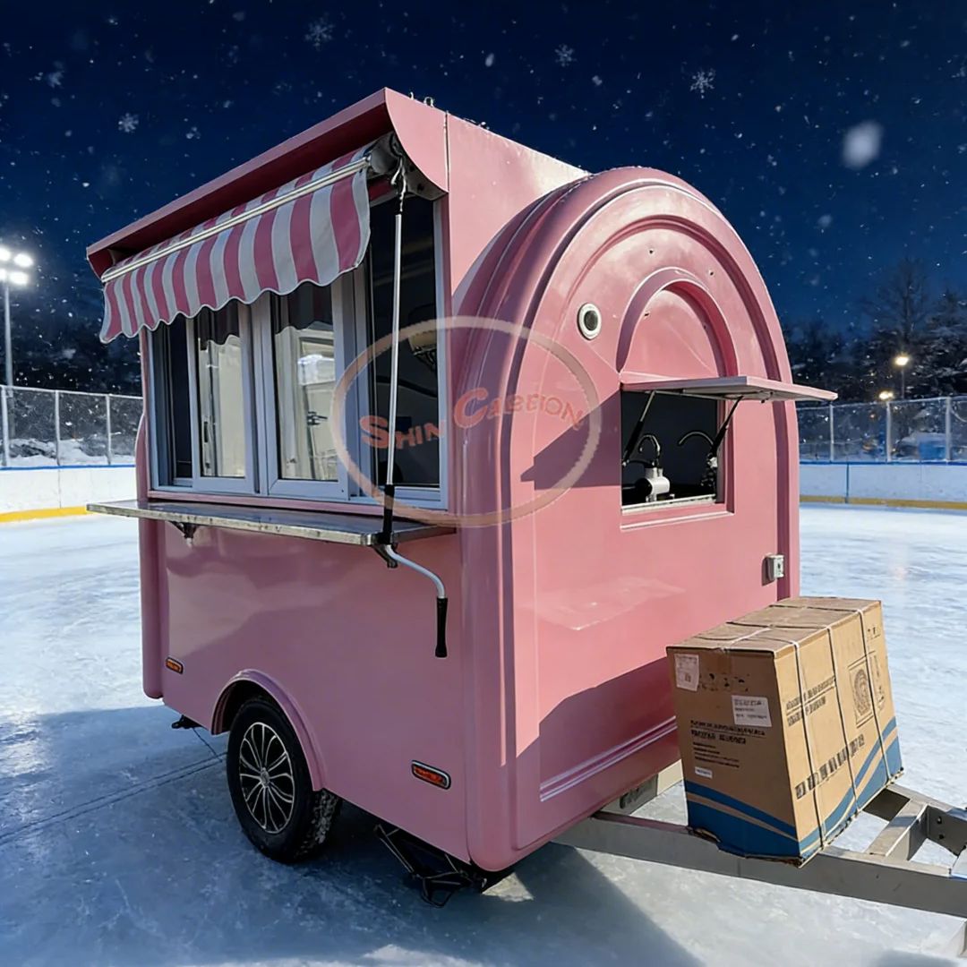 Pink Street Food Truck with Aw – Food Snacks Business Bewertung und Preis