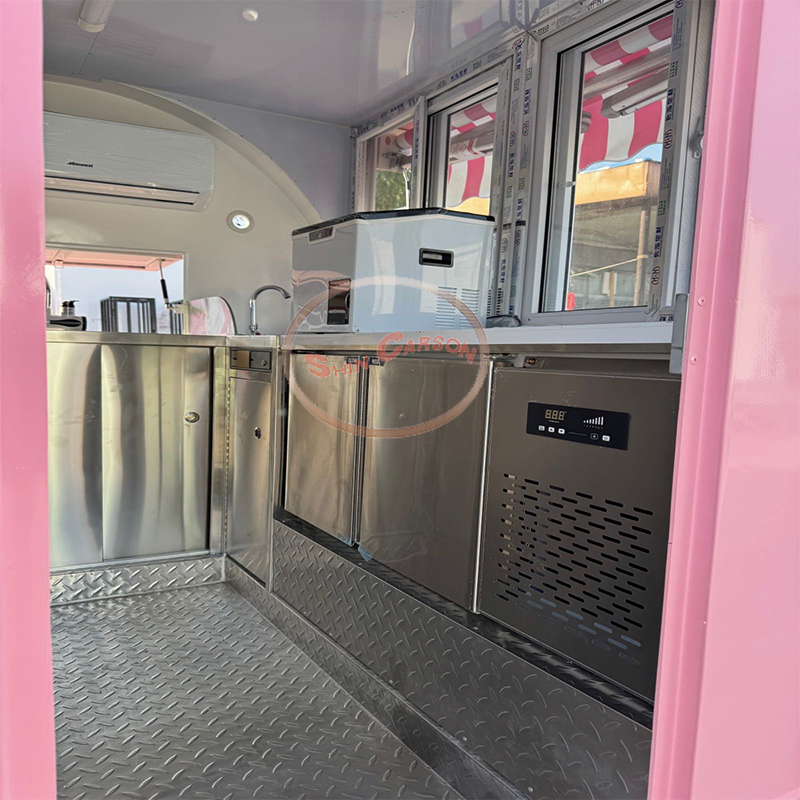 Pink Street Food Truck with Aw – Food Snacks Business Bewertung und Preis