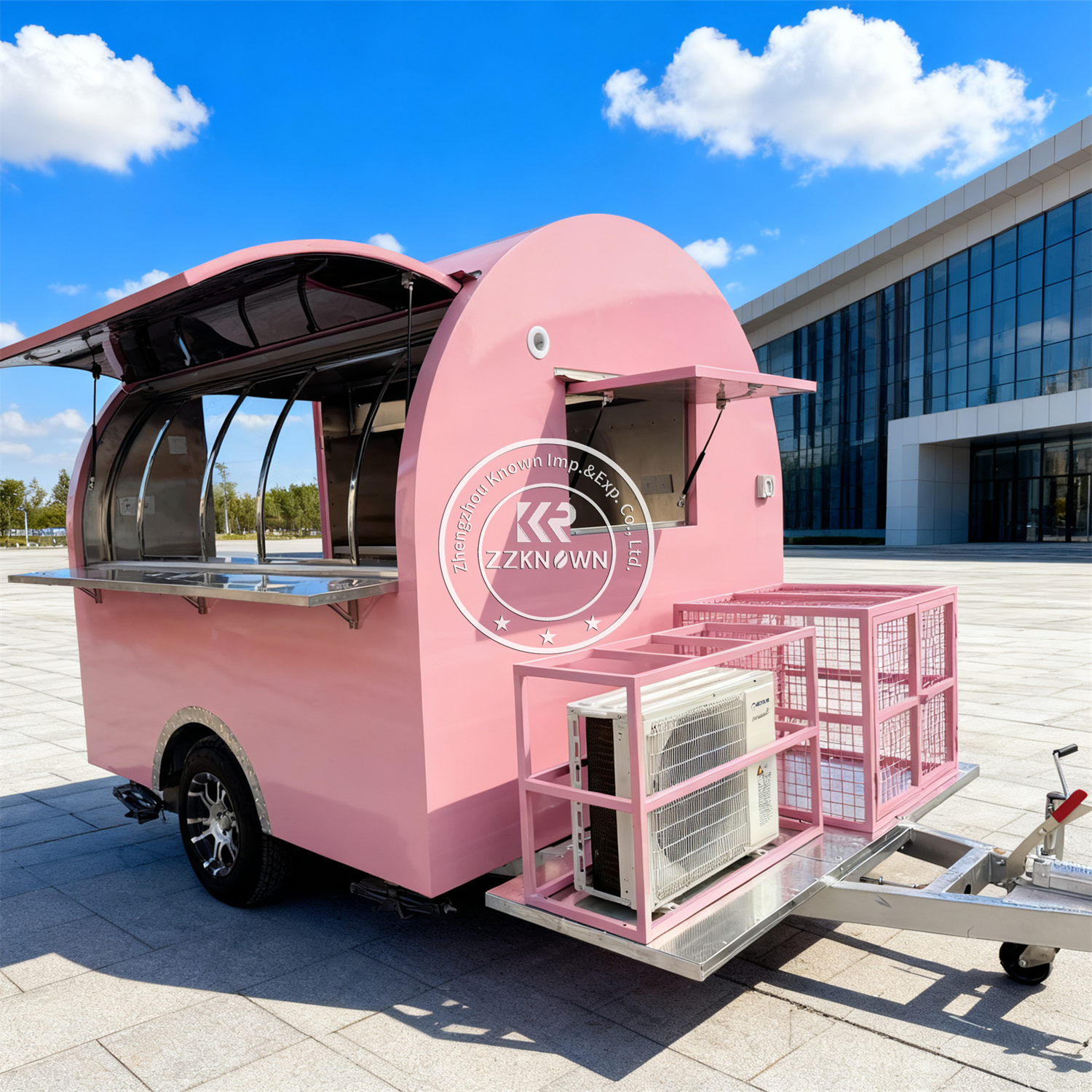 Outdoor Food Trailer Street Pi – Food Snacks Restaurant Bewertung und Preis