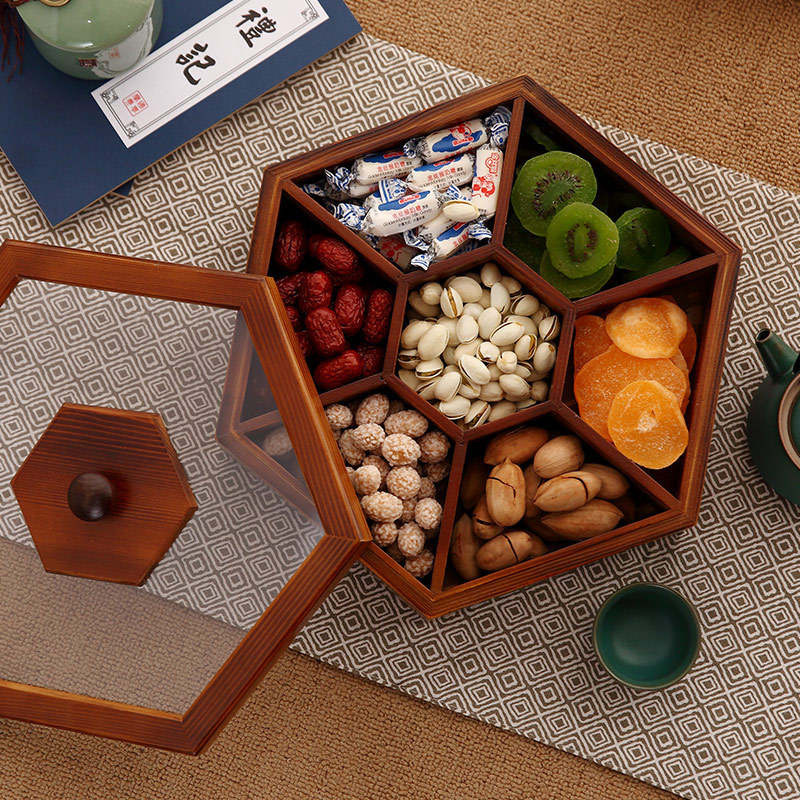 New Wood Candy Biscuit Storage – Food Snacks Candy Bewertung und Preis